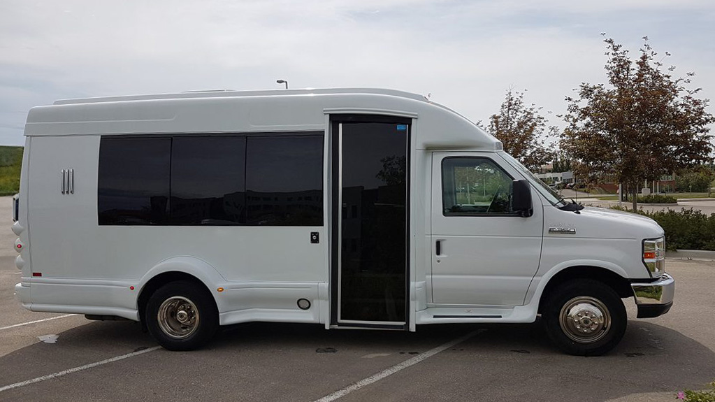 NEW Corporate 12 Passenger Shuttle Bus